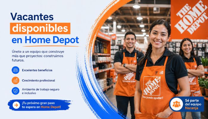 Vacantes disponibles en Home Depot